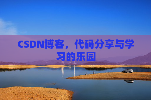 CSDN博客，代码分享与学习的乐园